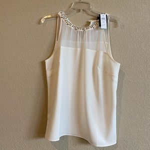 NWT Ann Taylor Sleeveless Blouse